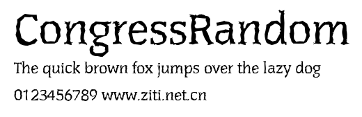 CongressRandom.ttf