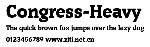 Congress-Heavy.ttf字體轉換器圖片