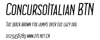 ConcursoItalian BTN.ttf字體轉換器圖片