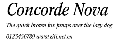 Concorde Nova.ttf字體轉換器圖片