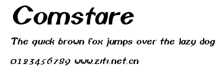 Comstare.ttf