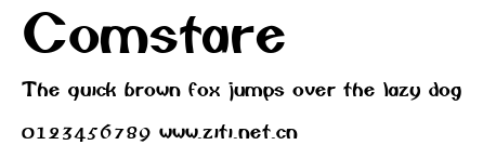Comstare.ttf字體轉換器圖片