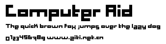 Computer Aid.ttf