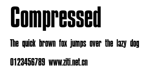 Compressed.ttf字體轉換器圖片