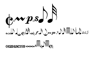 Composer.ttf字體轉換器圖片