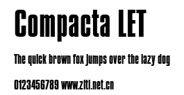 Compacta LET.ttf
