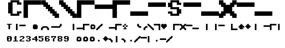 CommodoreServer.ttf字體轉換器圖片
