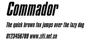 Commador.ttf