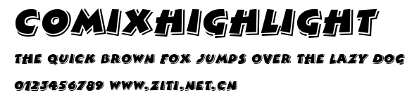 ComixHighlight.ttf