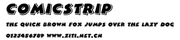 ComicStrip.ttf