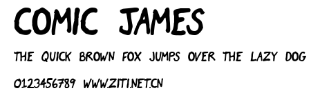 Comic James.ttf