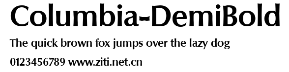 Columbia-DemiBold.ttf