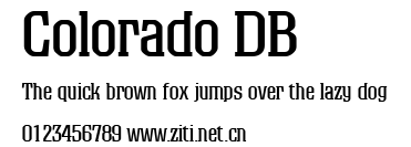 Colorado DB.ttf