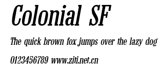 Colonial SF.ttf