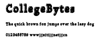 CollegeBytes.ttf