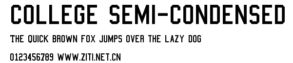 College Semi-condensed.ttf