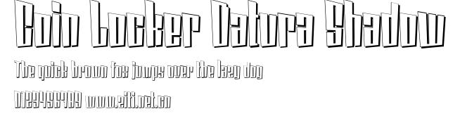 Coin Locker Datura Shadow.ttf