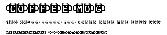 CoffeeMug.ttf字體轉換器圖片