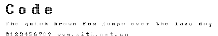 Code.ttf字體轉換器圖片