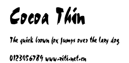 Cocoa Thin.ttf