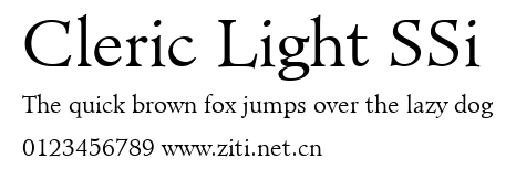 Cleric Light SSi.ttf