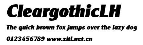 CleargothicLH.ttf