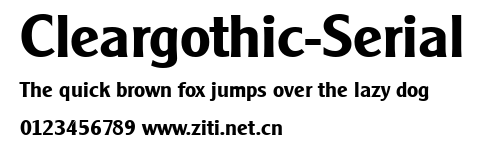 Cleargothic-Serial.ttf