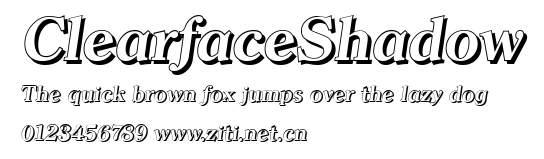 ClearfaceShadow.ttf