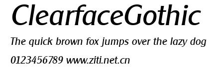 ClearfaceGothic.ttf