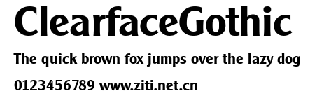 ClearfaceGothic.ttf