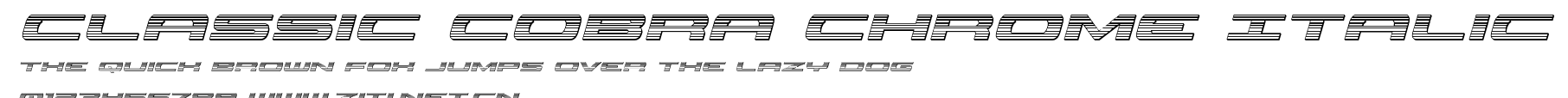 Classic Cobra Chrome Italic.ttf