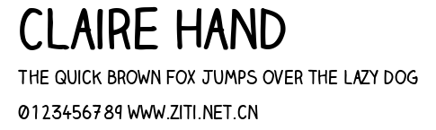 Claire Hand.ttf