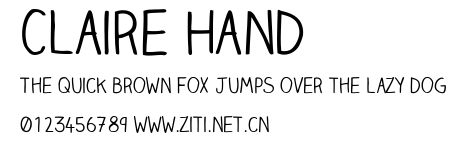 Claire Hand.ttf