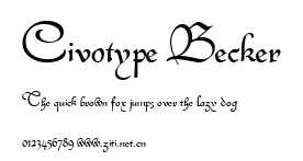 Civotype Becker.ttf