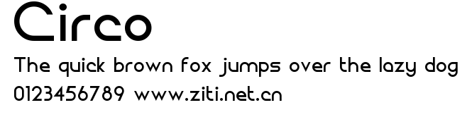 Circo.ttf字體轉換器圖片