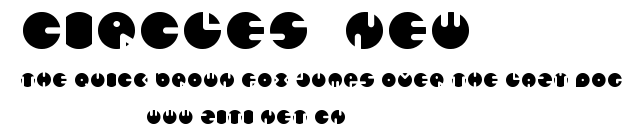 Circles_New.ttf字體轉換器圖片