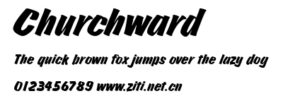 Churchward.ttf