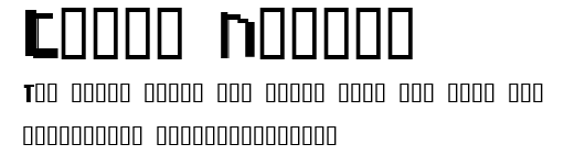 Chunk Norris.ttf字體轉換器圖片
