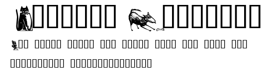 Chung's Dingbats.ttf字體轉換器圖片
