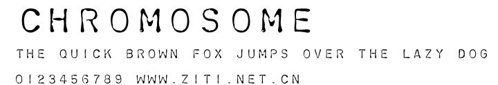 Chromosome.ttf
