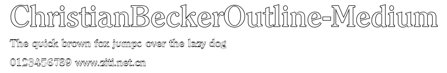 ChristianBeckerOutline-Medium.ttf