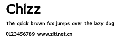 Chizz.ttf字體轉換器圖片