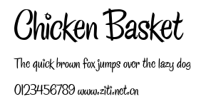 Chicken Basket.ttf字體轉換器圖片