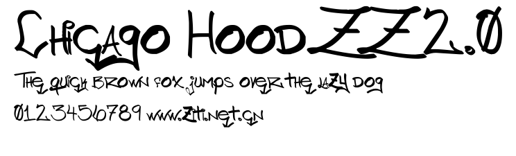 Chicago HoodZZ 2.0.ttf
