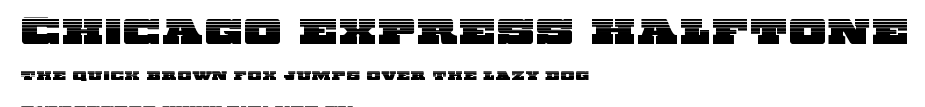 Chicago Express Halftone.ttf