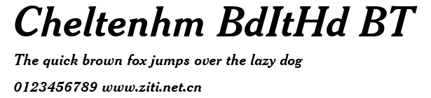 Cheltenhm BdItHd BT.ttf字體轉換器圖片