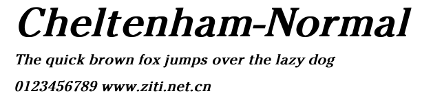 Cheltenham-Normal.ttf字體轉換器圖片