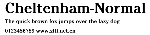 Cheltenham-Normal.ttf字體轉換器圖片