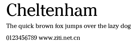 Cheltenham.ttf字體轉換器圖片