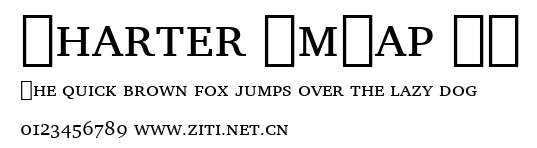 Charter SmCap BT.ttf字體轉換器圖片